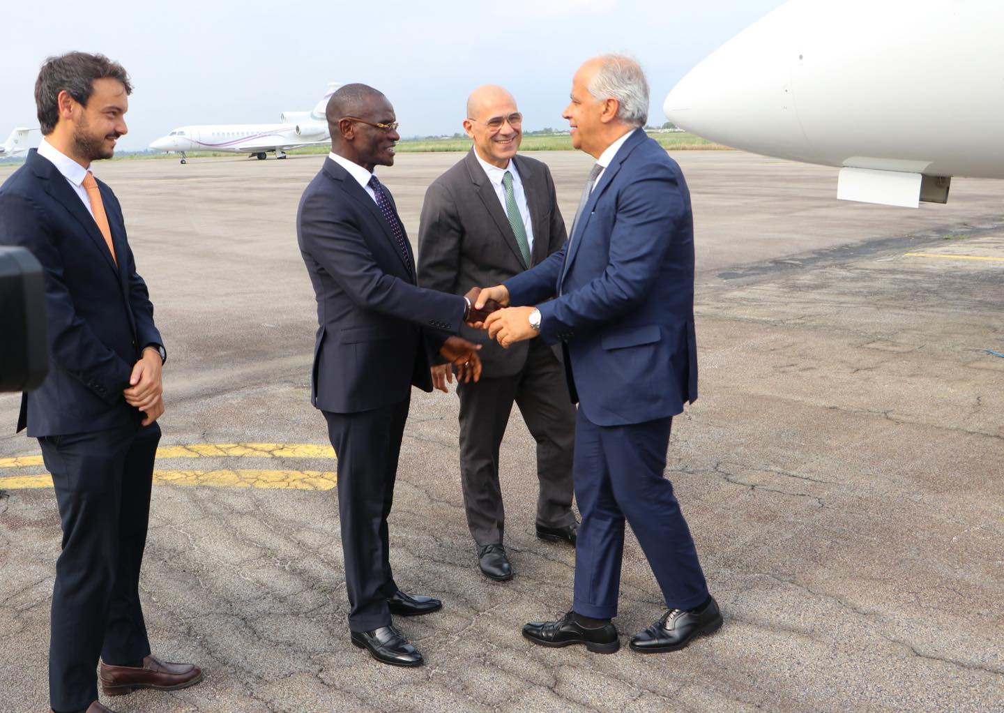 Matteo Piantedosi, ministre italien de l’Intérieur, à Abidjan